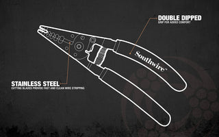 Southwire S612STR Ergonomic Wire Stripper 6-12 AWG
