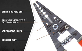 Southwire S612STR Ergonomic Wire Stripper 6-12 AWG