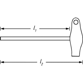 Hazet 1965-22A Universal Extractor Hook With T-Handle