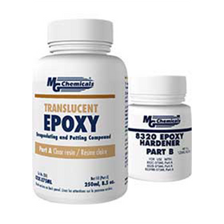 Mg Chemicals 832C-375ML Translucent Epoxy Encapsulating and Potting Compound