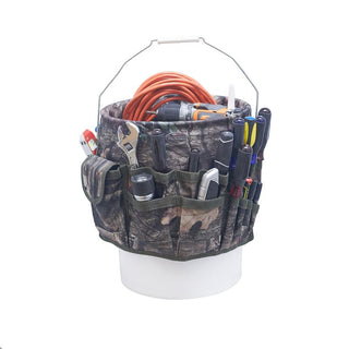 Bucket Boss 85030  Camo Bucketeer Bucket Tool Organizer,Mossy Oak Camo