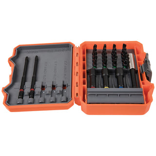 Klein Tools 32799 Impact Driver Bit Set, 26 Piece Nut Driver Bit Set with Case