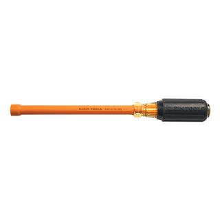 Klein Tools 646-5/16-INS 5/16 x 6" Hex Insulated Cushion-Grip Hollow-Shank Nut Driver