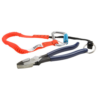 Klein Tools D213-9STT Ironworker's Pliers with Tether Ring