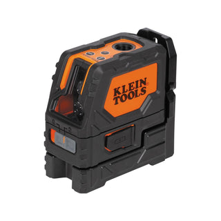 Klein Tools 93LCLGR Rechargeable Self-Leveling Green Cross-Line Laser Level with Red Plumb