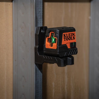 Klein Tools 93MCLG Green Mini Cross-Line Laser Level