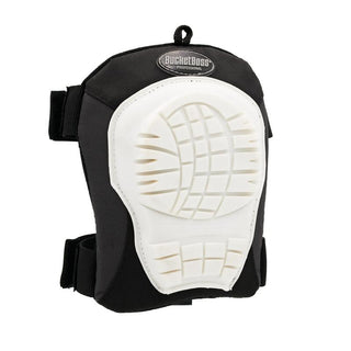 Bucket Boss 94200 Knee Pad, Soft Rubber Cap, Foam Pad, 2 -Strap, Straps with Hook and Loop Closure