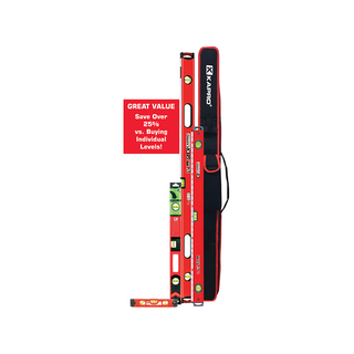 Kapro 985-48-HBS Handymans Level Set 5 Piece