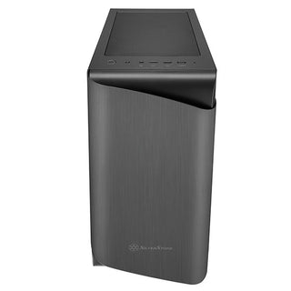 SilverStone SEA1TB-G ATX mid-tower case with aluminum bezel and steel chassis