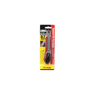 Tajima Tools AC-501R [L] Heavy Duty Aluminist, Dial Lock Blade Lock, 3 x Endura-Blade, Red