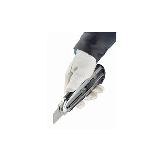 Tajima Tools ACM-500C [L] Aluminist Magazine, Auto Lock Blade Lock, 3 x Endura-Blade, Chrome