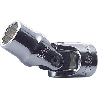 Ko-Ken AS2445A-3/8 1/4 In Sq. Dr. Universal Socket 3/8 In 12 point Length 35.1mm Aerospace