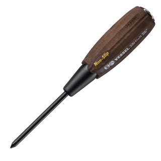 Vessel Tools 330P175 Wood-Compo Tang-Thru Screwdriver No.B-330, Ph No.1 x 75