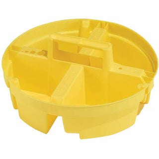 Bucket Boss 15051 Bucket Stacker Small Parts Organizer,Yellow