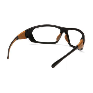 Carhartt CHB210DT Carbondale Clear Anti-Fog Lens with Black/Tan Frame