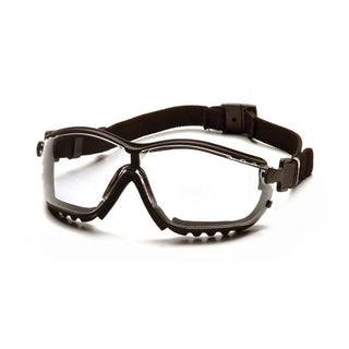 Pyramex GB1810ST V2G - Black Frame/Clear Anti-Fog Lens