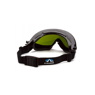 Pyramex GG504TIR3 Capstone Green Tinted Goggle with IR3 H2X Anti-Fog Lens