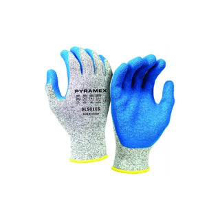 Pyramex GL501C5 Crinkle Latex Gloves