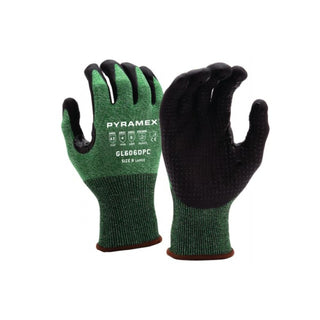 Pyramex GL606DPC Micro-Foam Nitrile Gloves with Dotted Palms