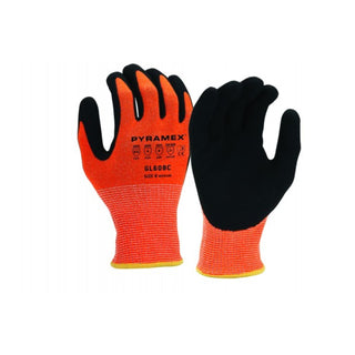 Pyramex GL608C Sandy Nitrile Gloves