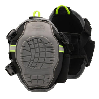 Bucket Boss GX2 Molded GelDome Nonmar Knee Pads, KneeKeeper HV Kneepads Grey
