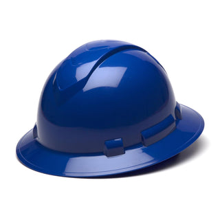 Pyramex HP541 Ridgeline Full Brim Hard Hat, 4 point Ratchet Suspension