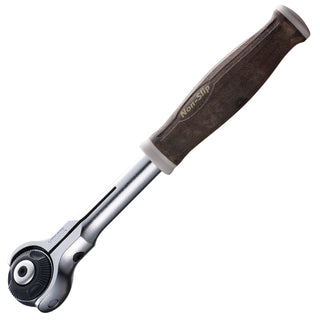 Vessel Tools HRH2SW Wood-Compo Swivel Ratchet Handle, 1/4″sq