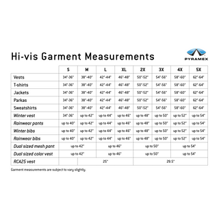Pyramex RVZ2465CP Blue Safety Vest