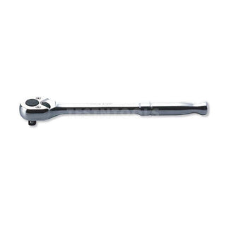 Ko-Ken 2753P-160 1/4 Sq. Dr. Ratchet Handle 20 teeth Length 160mm Polished Handle