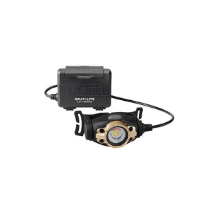 Tajima LE-F502D GRATI-LITE, flood beam headlamp, 500 lm, separate battery compartment