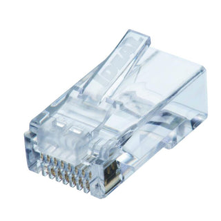 Ideal 86-367J CAT6 Single Piece RJ-45 Modular Plugs, 100/Jar