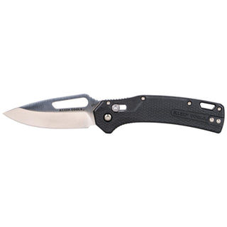 Klein Tools OGK000BKT Resurgence Hunting Pocket Knife, Black & Drop Point