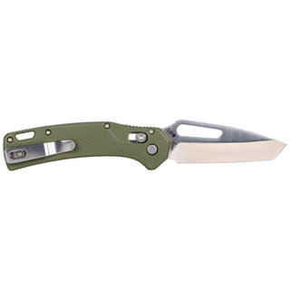 Klein Tools OGK001GNT Resurgence Hunting Pocket Knife, Green & Tanto