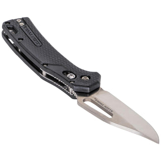 Klein Tools OGK002BKT Resurgence Hunting Pocket Knife, Black & Clip Point