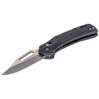 Klein Tools OGK002BKT Resurgence Hunting Pocket Knife, Black & Clip Point