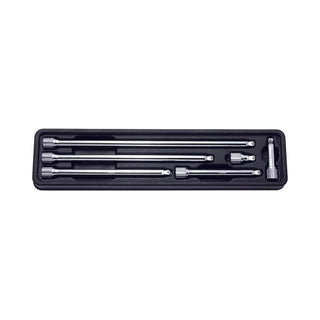Ko-Ken PK2763/6 1/4 Sq. Dr. Wobble-Fix Extension Bar Set 28-250mm ABS Tray 6 pieces