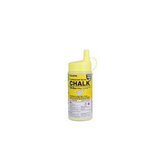 Tajima Tool PLC2-FY300 CHALK-RITE Micro Chalk Ultra-Fine Fluorescent Yellow Chalk 300 Gr./ 10.5 Oz. with Easy Fill Nozzle