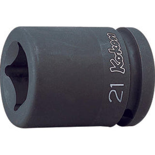 Ko-Ken PW6P-41X21 3/4 Sq. Dr. Rear Wheel Nut Socket 41 x 21mm Hex x Square Length 80mm Color coded