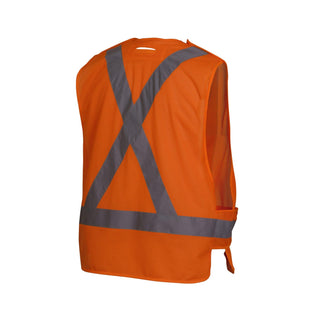 Pyramex RCA25SE Type R - Class 2 Non FR Self Extinguishing Hi Vis Safety Vest