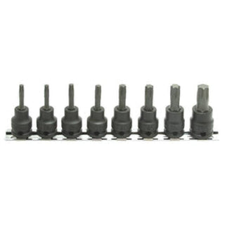 Ko-Ken RS13025/8-L50 3/8 In Sq. Dr. Bit Socket set TORX® T20-T55 Length 50 mm 8 Pieces
