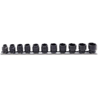 Ko-Ken RS13401MS/11 3/8 Sq. Dr. Socket set 8-19mm 6 point Thin walled 11 pieces