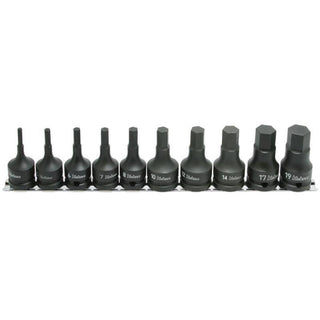Ko-Ken RS14012M/10-L60 Bit Socket set 4-19mm Hex 300mm 10 pieces 1/2 Sq. Drive
