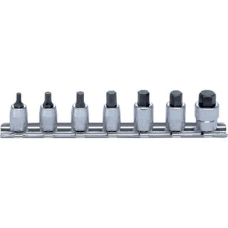 Ko-Ken RS2010M/7-L25 1/4 Sq. Dr. Socket set 3-10mm Hex Length 25mm 7 pieces