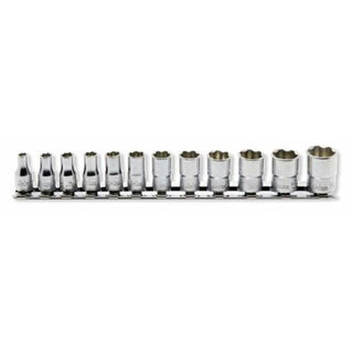 Ko-Ken RS2410M/12 1/4 Sq. Dr. Socket set 4-14mm Surface 12 pieces