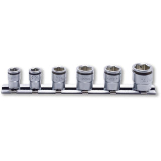 Ko-Ken RS2450MS/6 1/4 Sq. Dr. Socket set 7-14mm Nut Grip 6 pieces
