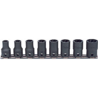 Ko-Ken RS3127/8 Nut Twister Set 8mm-16mm 200mm 8 Pieces 3/8 Sq. Drive