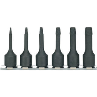 Ko-Ken RS3129/6-L60 3/8 Sq. Dr. Bolt Twister set 2mm-10mm Length 60mm 6 pieces