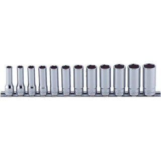 Ko-Ken RS3300M/12 3/8 Sq. Dr. Socket set 8mm-19mm 6 point 12 pieces