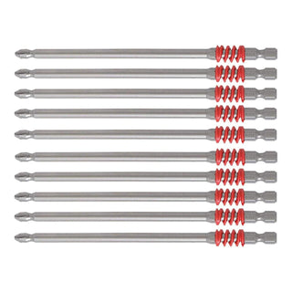 Vessel Tools RTPH2150P10K Neck Torsion Power Bits, PH2 x 150 mm, Bulk 10 Pc.