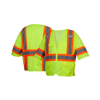 Pyramex RVZ36 Type R - Class 3 Hi-Vis Safety Vest